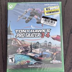 Tony Hawk Pro Skater 3 + 4 X Box X NEW