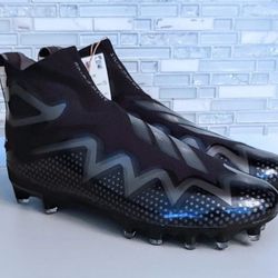 Men's Adidas Freak 22 Ultra Boost Flyknit Black Football Cleats Sz 10🏈