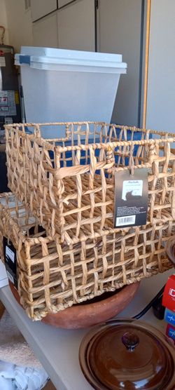 2 New 8x15 baskets