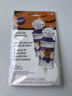 Halloween treat pop kits! Mummies