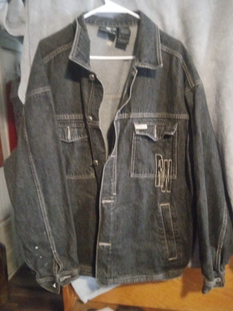 Rock Wear Demin Jacket Size XL