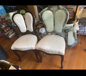 6 Dining Room Chairs with Dining Room table and China Cabinet