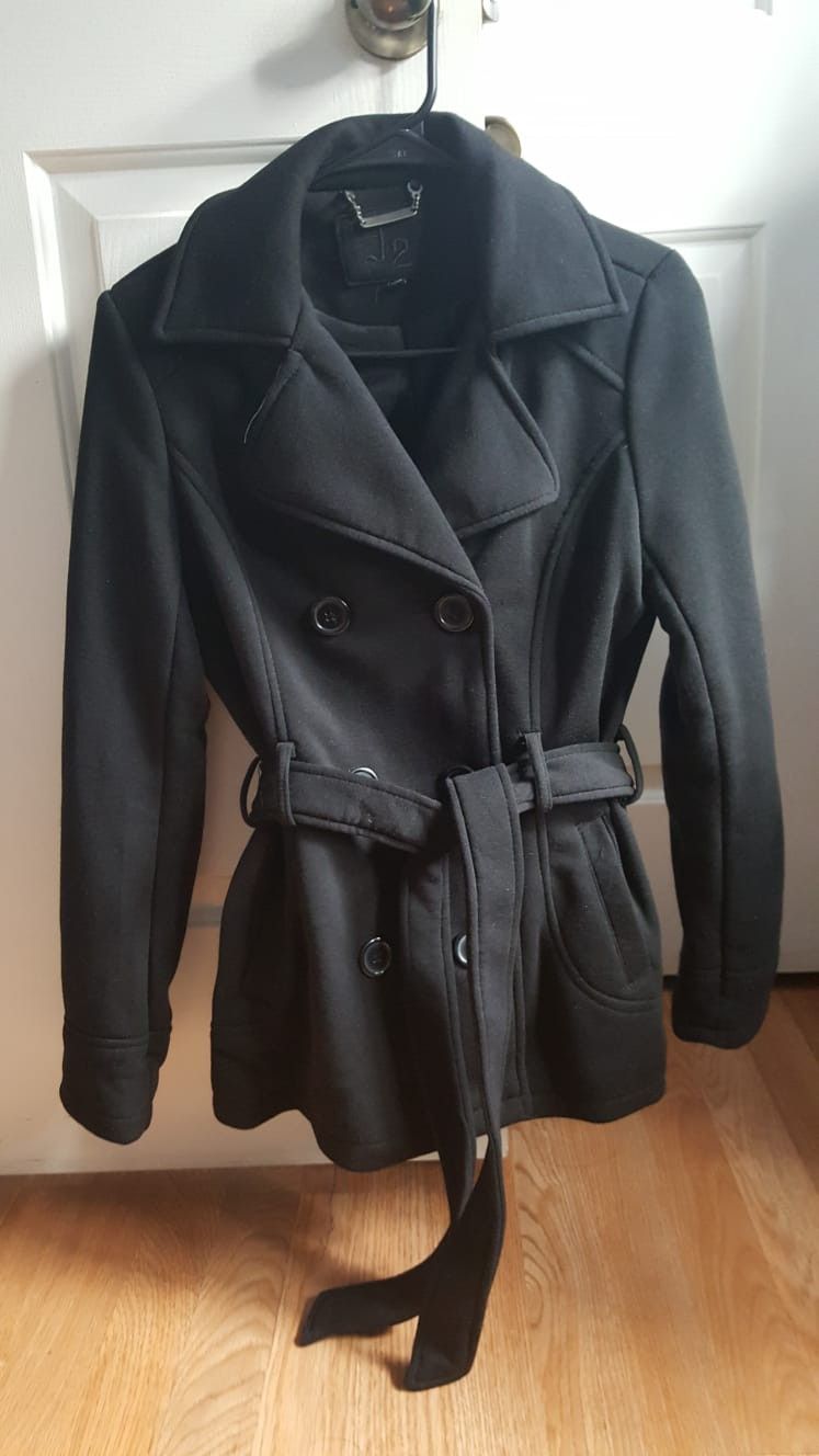 Black trench coat