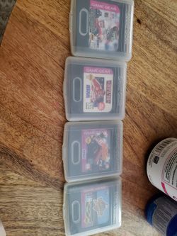 Sega Game Gear Games