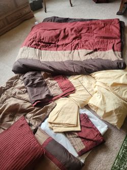 King Size bedding set clean