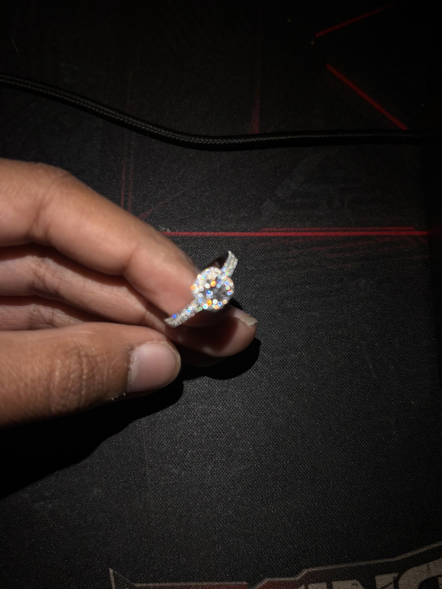 5mm 0.83 ct diamond womens ring 