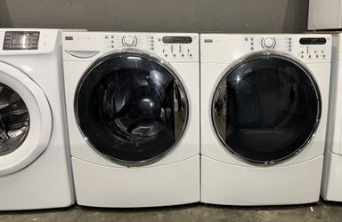 KENMORE XL CAPACITY WASHER DRYER ELECTRIC SET 