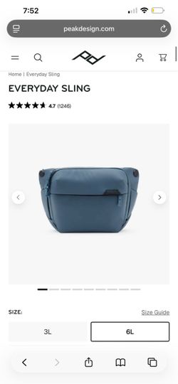 Peak Design Everyday Sling 6L Camera Bag