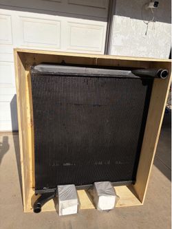 Industrial down flow radiator 35”x36”x2.5” single core