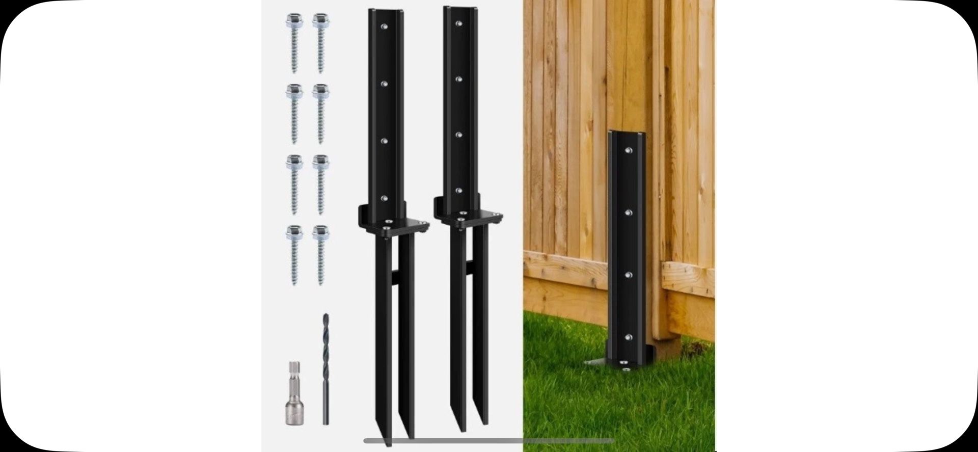 Heavy Duty Steel Fence Repair Kit