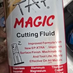 Tap Majic cutting fluid  Sell 2  cans for 10.00