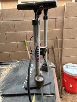 Dad died. Left 2 bike tire pumps behind