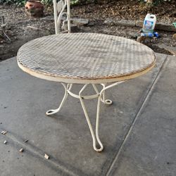 1960s MCM Salterini Patio Side Table