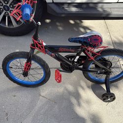 Huffy Little kids  Spider-Man bike