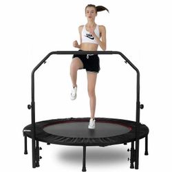 48" Foldable Mini Trampoline Max Load 300lbs