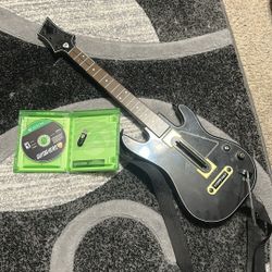 Guitar Hero With Dongle And Controller Xbox