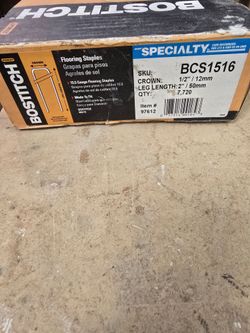 Bostitch Flooring Staples BCS1516