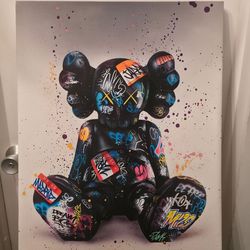 Kaws canvas