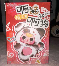 Baby Three Cats and Dogs Plushie