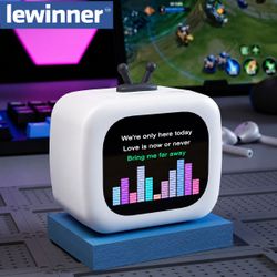 [NEW] Mini TV Bluetooth Speaker Clock