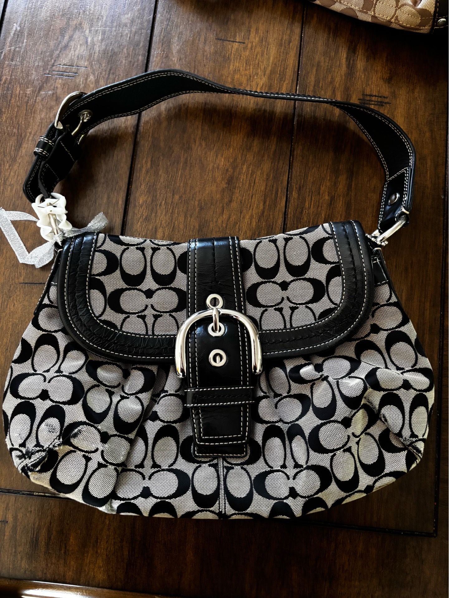 Black Vintage Coach Purse