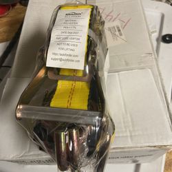 4 New Wheel Tie Downs  Straps