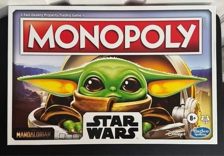 NEW Monopoly Mandalorian Grogu Board Game just $8