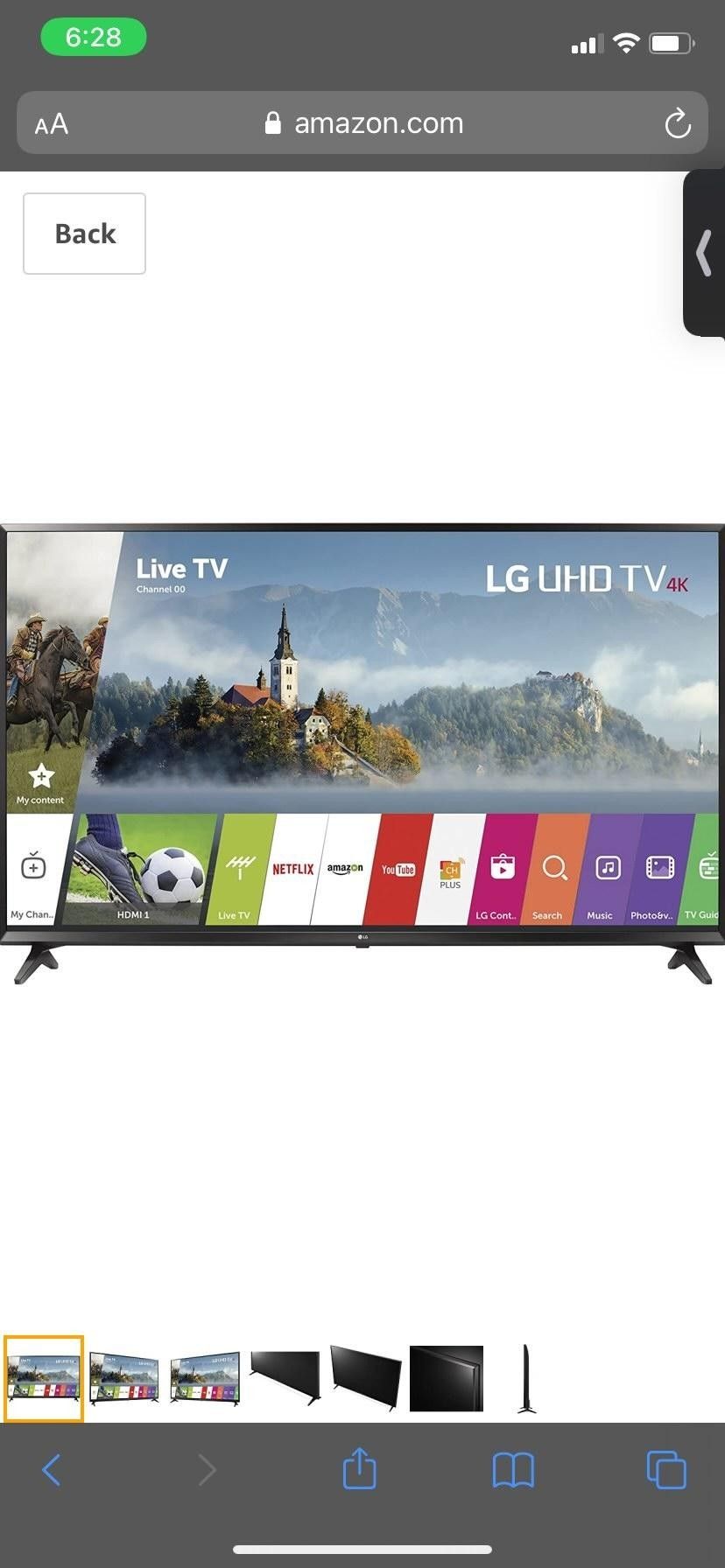 LG UHD 4k Smart TV (PRICE TO SELL!!!!!)