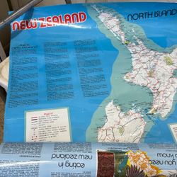 Laminated New Zealand Poster Free