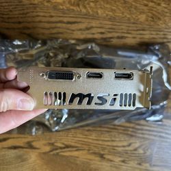 MSI GeForce GTX 1060 - Used