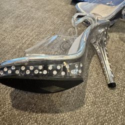 Clear High Heels