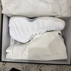 Triple white foamposite