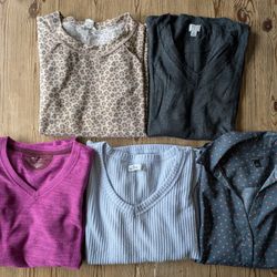 Set Of 5 Ladies Shirts 