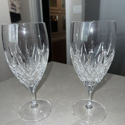 2 Waterford Glasses