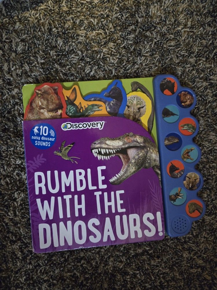 Discovery Rumble With The Dinosaurs Book