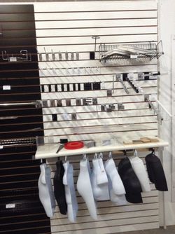Slat Wall and Accessories
