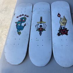 Skateboard Decks / Shelf Set 