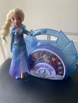 Frozen 2 Sing Along Boombox with Mic Built in Music and Light & Bluetooth