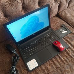 Laptop Dell Inspiron 5555-AMD-A8-12gb Ram -128gb HD SSD Solid-go-od For Stud-ents.