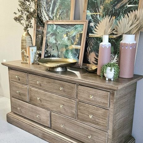 sausalito dresser Style Pottery Barn Dupe Dresser. for Sale in Riverside County, CA To prevent injuries from furniture tip Sausalito 5-Drawer Tall Wide Dresser,
