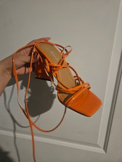 Lace up heels