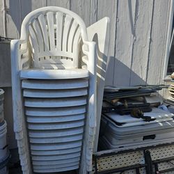 Chairs good condition just need to be cleaned