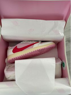 Air Jordan 1 Low Travis Scott Sail Tropical Pink - DS/9.5