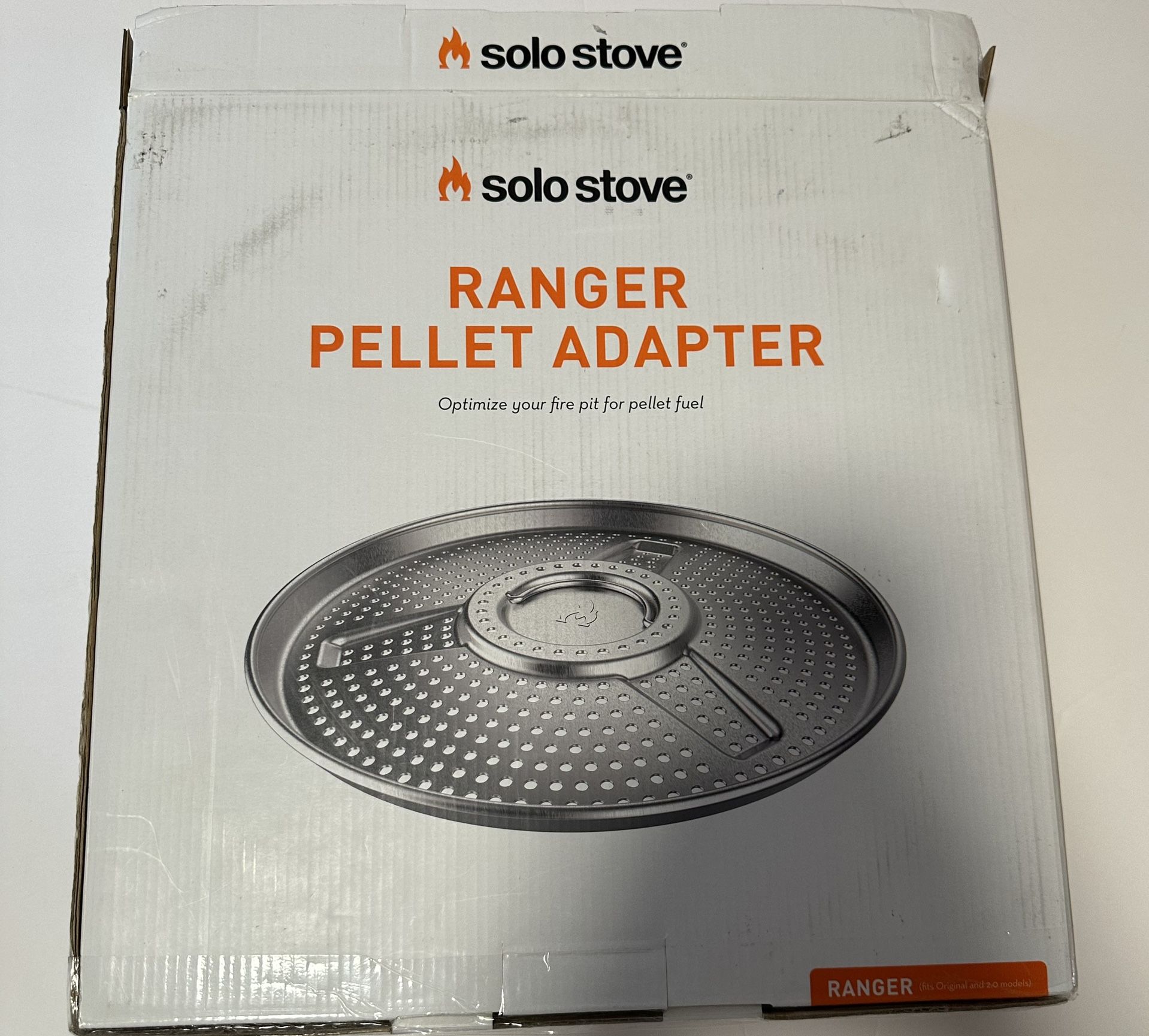 Solo Stove Ranger Pellet Adapter | Accessory for Outdoor Fire Pit Ranger, Extension for Burning Pellets, Safe Burning, Stainless Steel, Diameter: 13.1