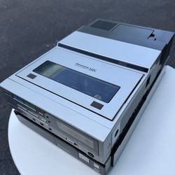 Panasonic VHS Portable VCR Recorder – Vintage Hi-Fi Video Cassette Player + Tuner