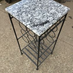 Wine Rack Table 28” X 12”