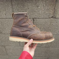 Size 10.5 Mens Duradero Work Boots Steel Toe 