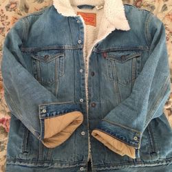 Jean jacket Fur