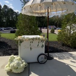 Wedding Ice Cream Cart