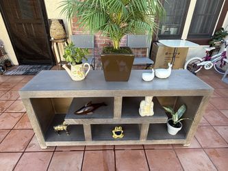 60”Long Media Console Wooden Stand (Northridge)